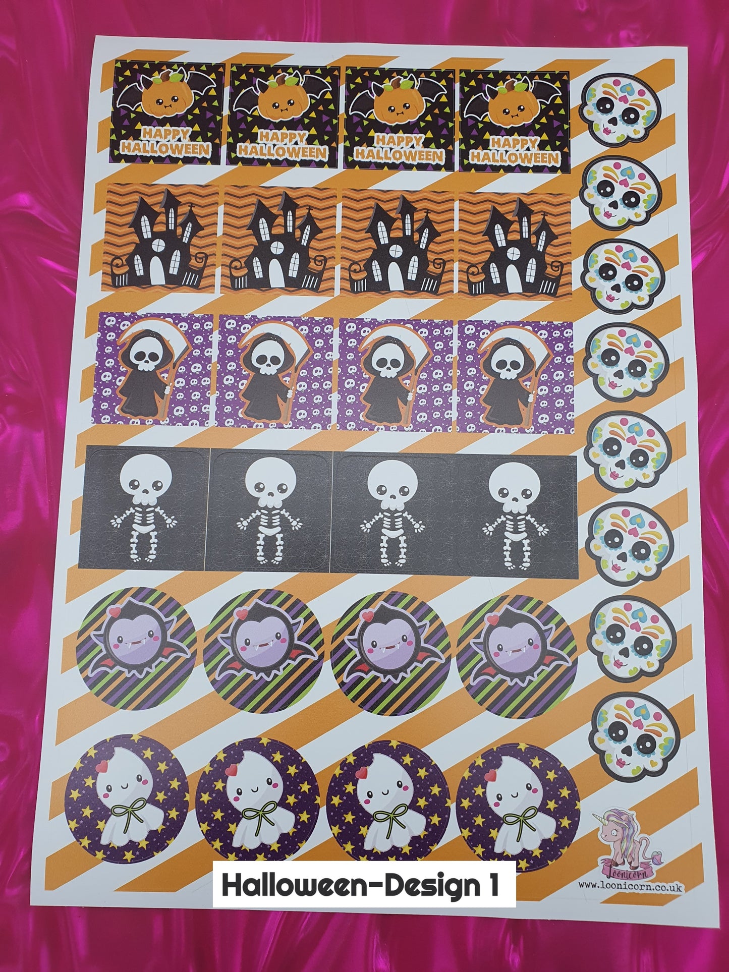 Halloween - Sticker Sheet
