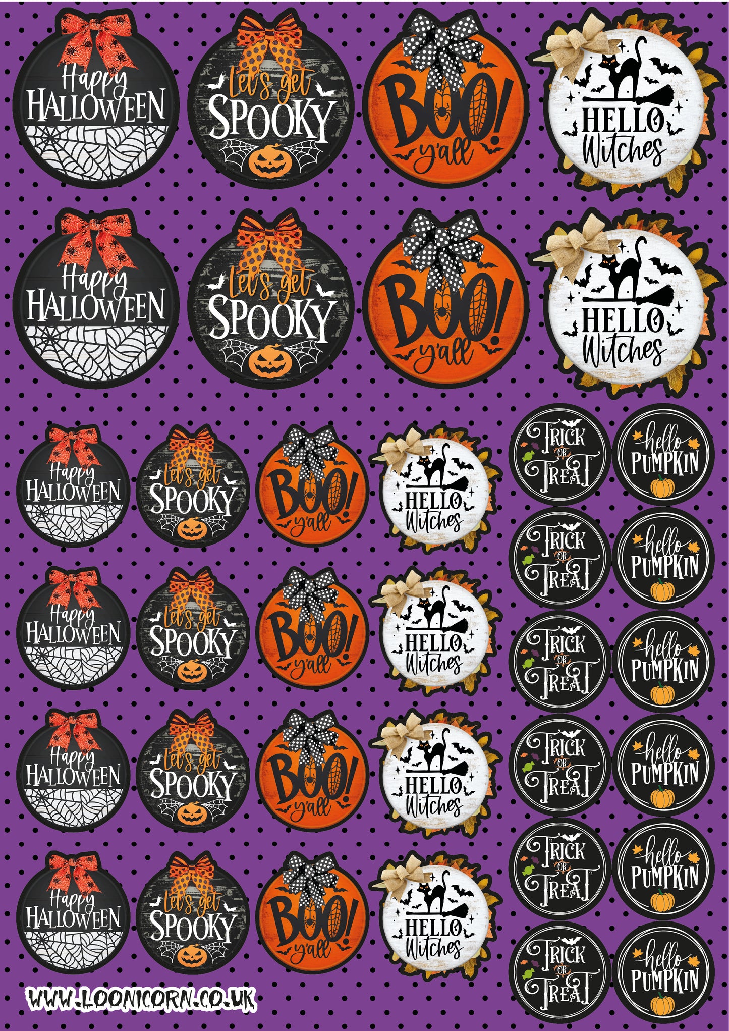 Halloween - Sticker Sheet