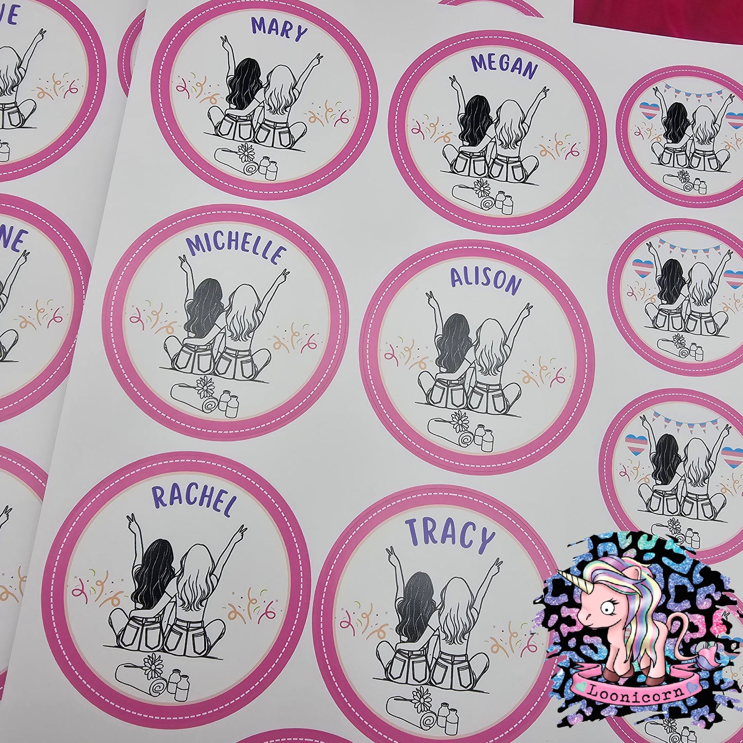 Vinyl Sticker Sheets