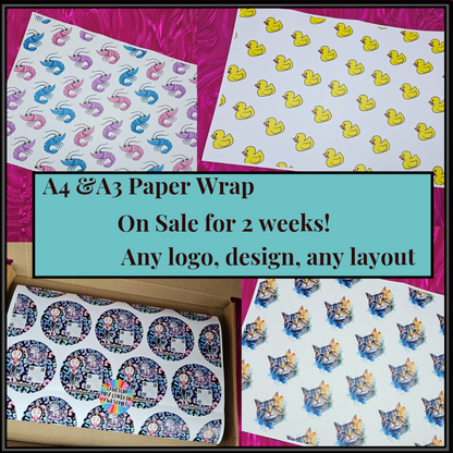 SALE!!!! Paper Wrap