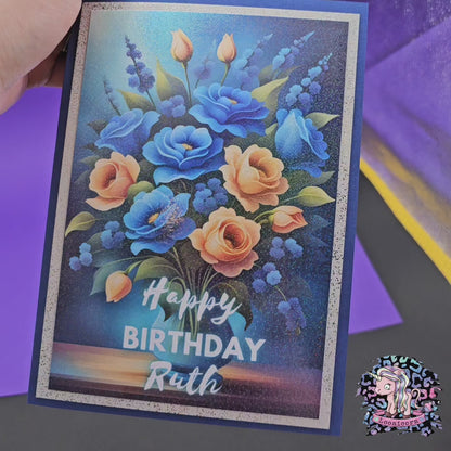 Handmade and Printed Custom Greetings Cards - A5